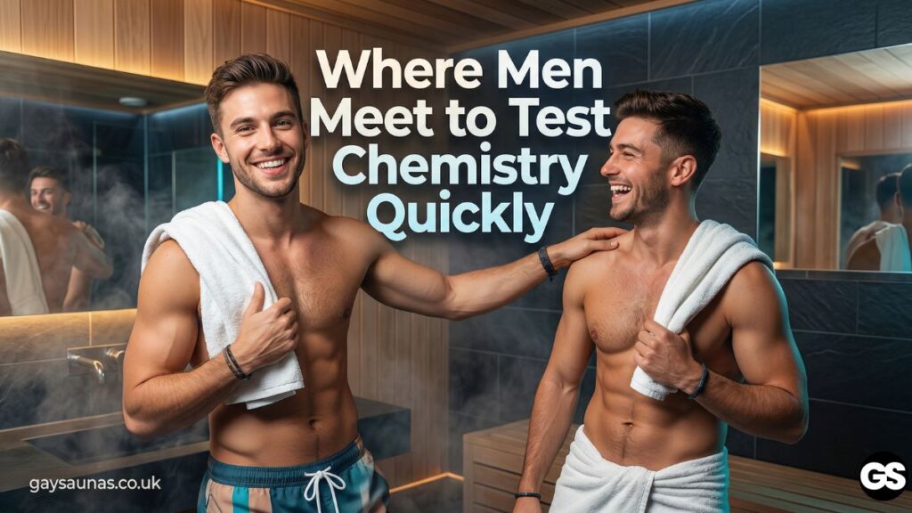 Where Men Meet to Test Chemistry Quickly
