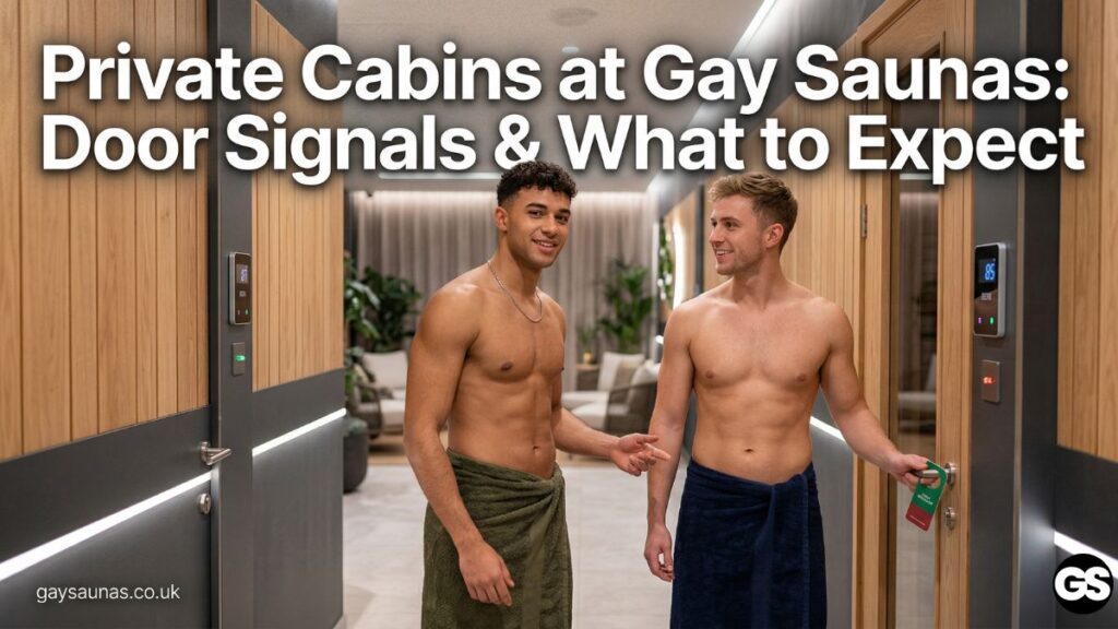 Private Cabins at Gay Saunas: Door Signals & What to Expect