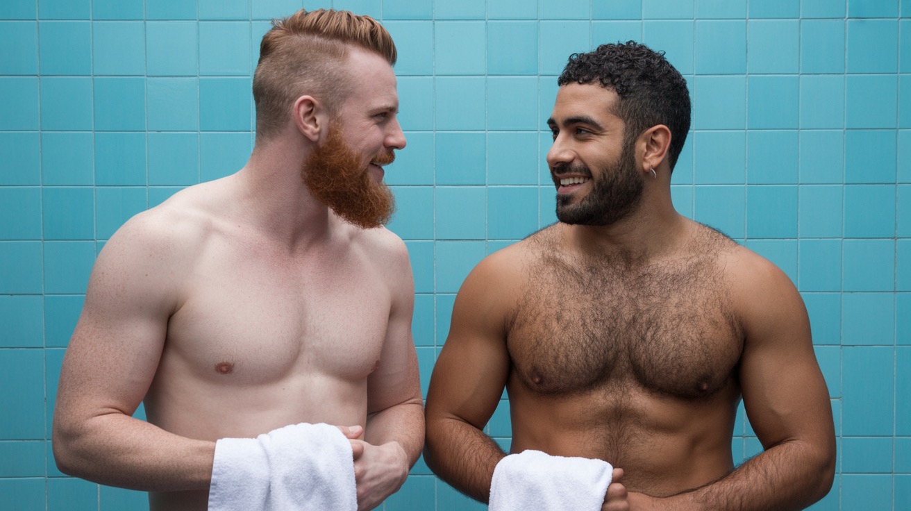 gay sauna without sex