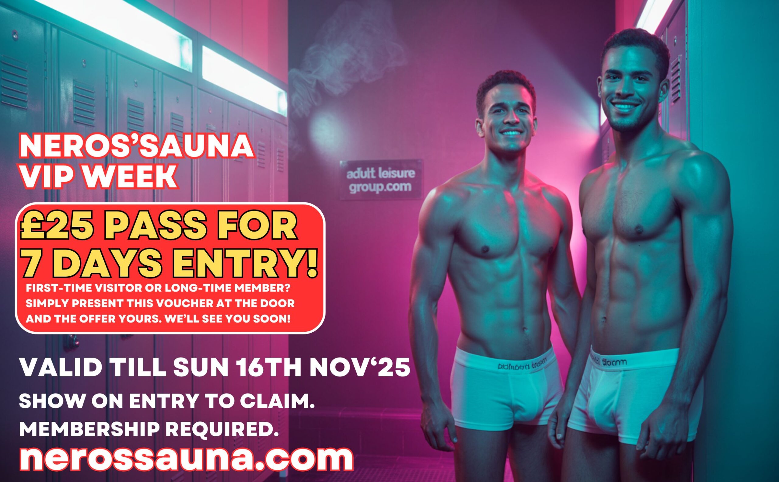 NEROS VIP £25 16 NOV