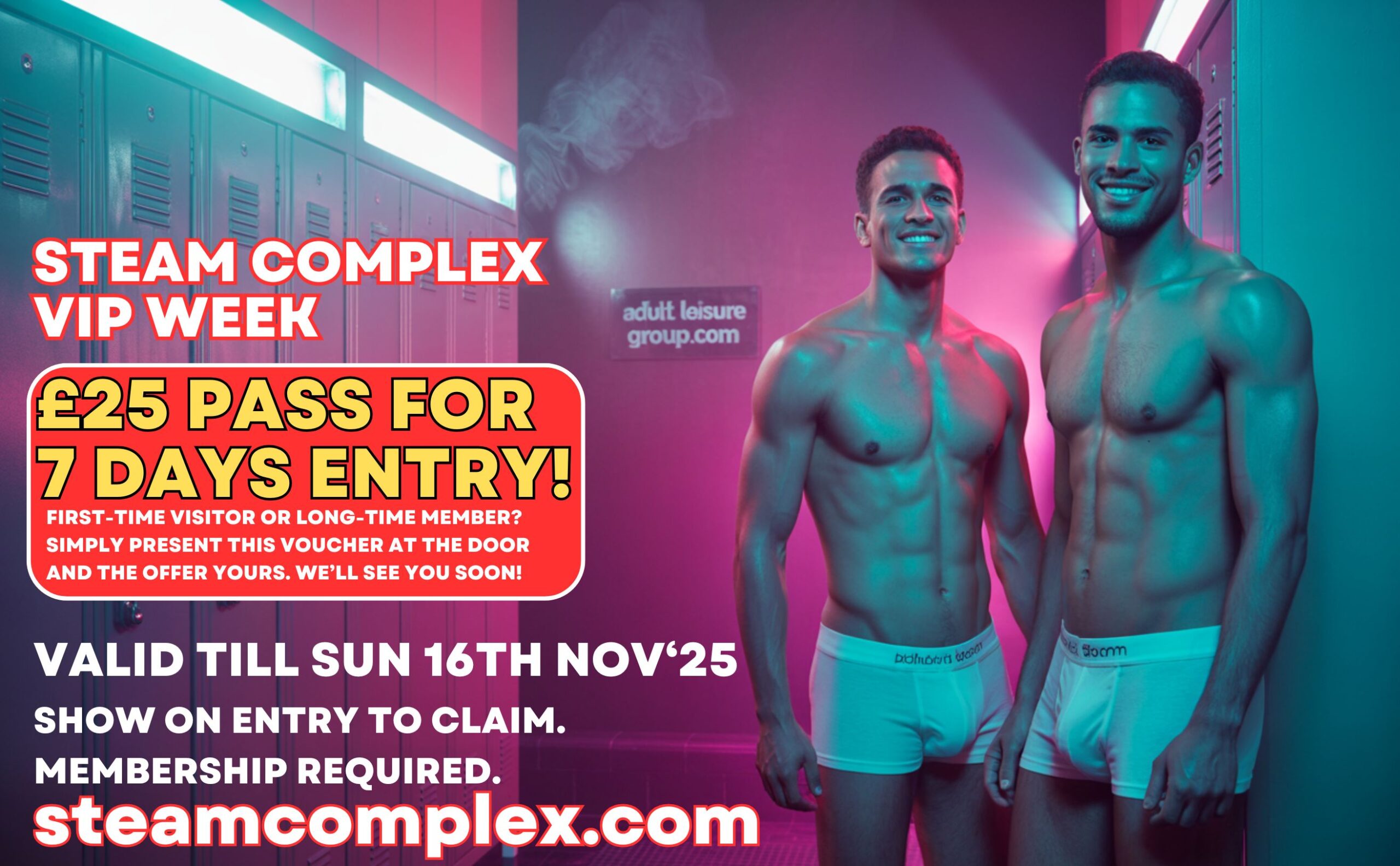 STEAM VIP £25 16 NOV