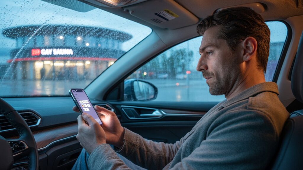 How to Use Grindr & Scruff to Prep for Your Gay Sauna Visit